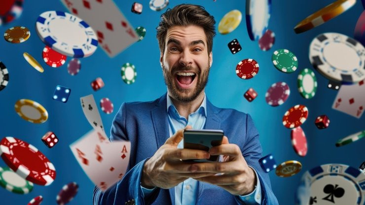 Dealer profesional Texas Poker di studio mustang303